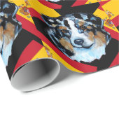 AUSTRALIAN SHEPHERD CADEAUPAPIER (Rol Hoek)
