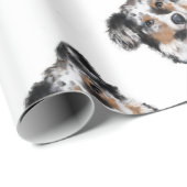 Australian Shepherd Cadeaupapier (Rol Hoek)