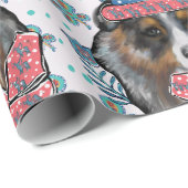 AUSTRALIAN SHEPHERD CADEAUPAPIER (Rol Hoek)