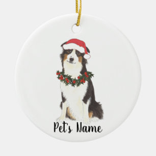 Australian Shepherd Ceramic Ornament