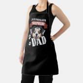 Australian Shepherd Dad, Dog Dad Schort (Insitu)