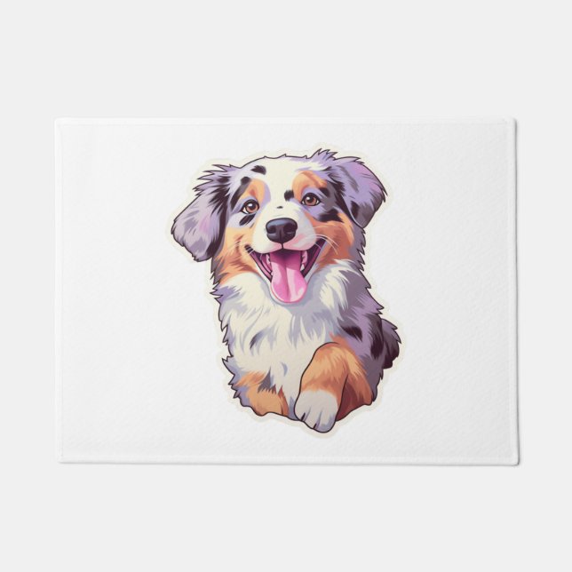 Australian Shepherd Deurmat (Voorkant)
