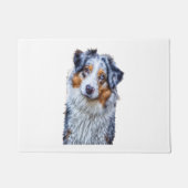 Australian Shepherd Deurmat (Voorkant)