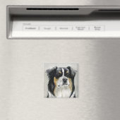 Australian Shepherd Dog Art Magnet Magneet (Insitu (Vaatwasser))
