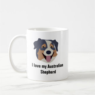 Australian Shepherd Dog Coffee Mok