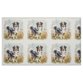 Australian Shepherd Dog Merle Long Tail Stof (Fat Quarter)