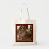 AUSTRALIAN SHEPHERD Dog Pet Breed CANVAS TAS (Voorkant)
