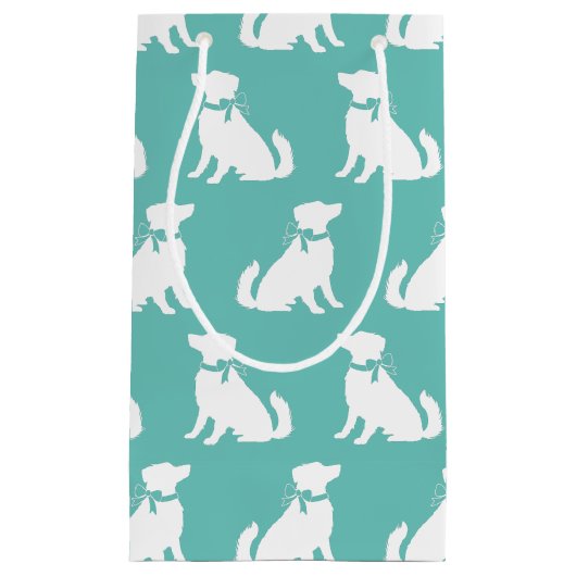 Australian Shepherd Dog Puppy Klein Cadeauzakje (Voorkant)