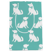 Australian Shepherd Dog Puppy Medium Cadeauzakje (Voorkant)