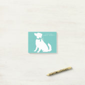 Australian Shepherd Dog Puppy Post-it® Notes (Op bureau)