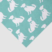 Australian Shepherd Dog Puppy Tissuepapier (Detail)