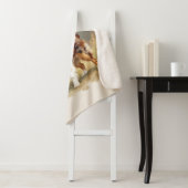 Australian Shepherd Dog Red Merle Aussie Sherpa Deken (In situ)