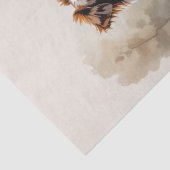 Australian Shepherd Dog Red Merle Aussie Tissuepapier (Detail)