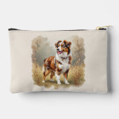 Australian Shepherd Dog Red Merle Etui (Achterkant)