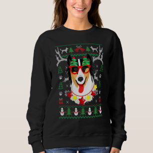 Australian Shepherd Dog Ugly Kerstrendeer Sw Trui