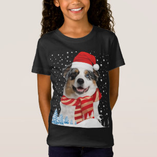 Australian Shepherd Dog Ugly KerstSweater Fun T-shirt