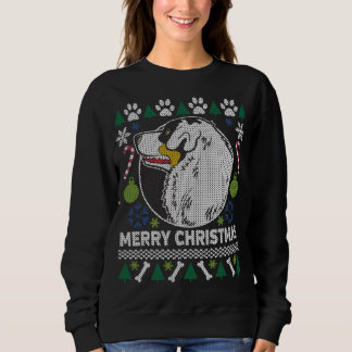 Australian Shepherd Dog Ugly KerstSweater Trui