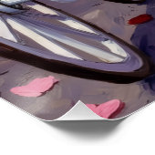 Australian Shepherd Dog Valentine's Day  Perfect Poster (Hoek)