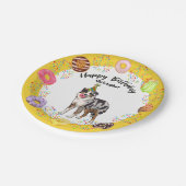 Australian Shepherd Donut Birthday Party Bord (Gekanteld)