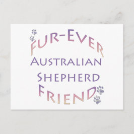 Australian Shepherd Furever Briefkaart