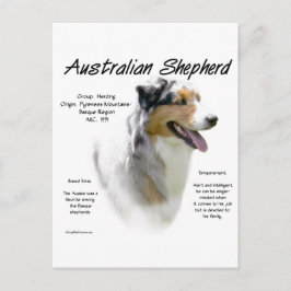 Australian Shepherd Geschiedenis, Alles over Aussi Briefkaart