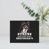 Australian Shepherd Gezegde Briefkaart (Staand voorkant)