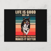 Australian Shepherd Gezegde Briefkaart (Voorkant)