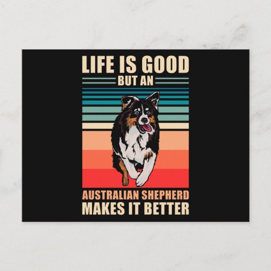 Australian Shepherd Gezegde Briefkaart (Voorkant)