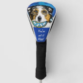 AUSTRALIAN SHEPHERD GOLFHEADCOVER (Voorkant)
