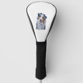 Australian Shepherd Golfheadcover (Voorkant)