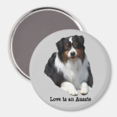 Australian Shepherd Guardian Magnet Magneet (Voorkant / Achterkant)