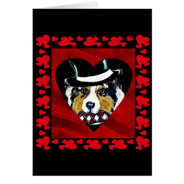 Australian Shepherd Hearts (Voorkant)