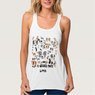 Australian Shepherd "I'ma Wiggle-bit Lover" Tanktop