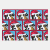 Australian Shepherd Inpakpapier Vel (Voorkant)