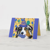 AUSTRALIAN SHEPHERD KAART (Voorkant)