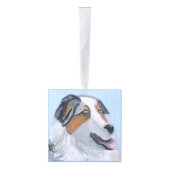Australian Shepherd Kubus Ornament (Rechts)