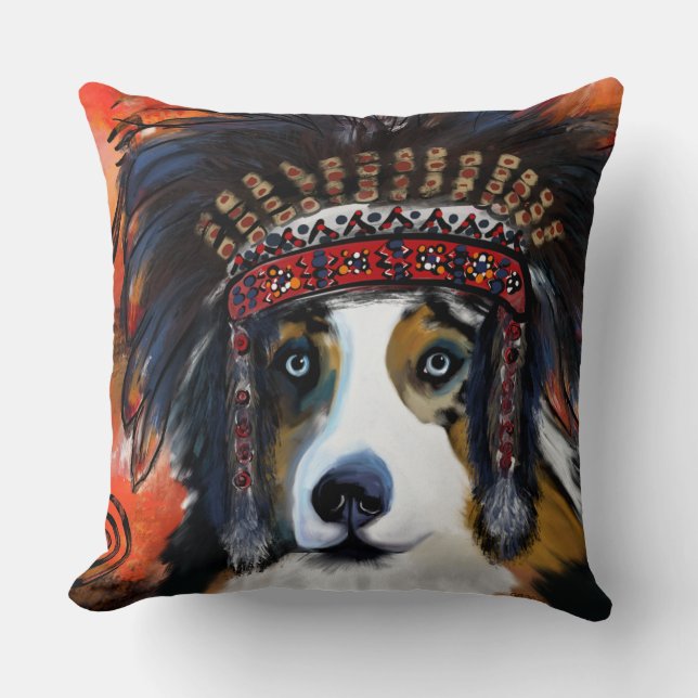 AUSTRALIAN SHEPHERD  KUSSEN (Voorkant)