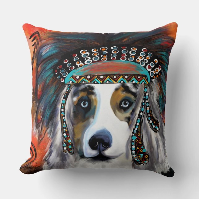 AUSTRALIAN SHEPHERD  KUSSEN (Voorkant)
