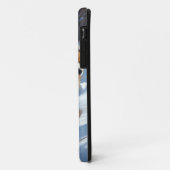 Australian Shepherd Laat Het Sneeuw Kerstmis Case-Mate iPhone Case (Achterkant/links)