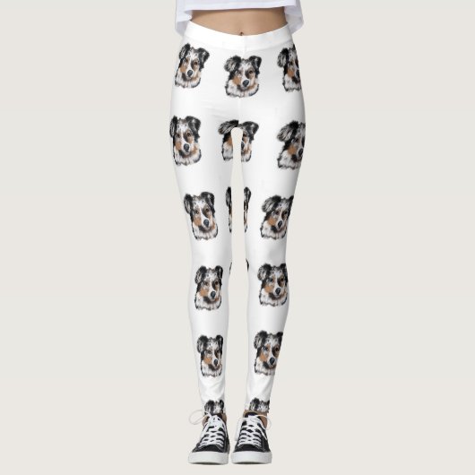 Australian Shepherd Leggings (Voorkant)
