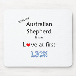 Australian Shepherd Lick Design Muismat