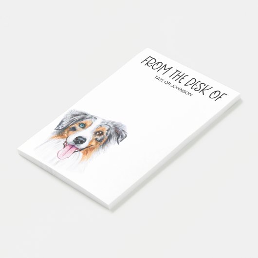 Australian Shepherd Lover Post-it® Notes (Schuin)