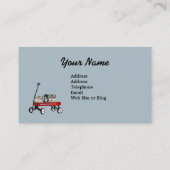 Australian Shepherd Lover Visitekaartje (Achterkant)