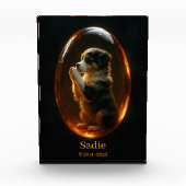 Australian Shepherd Memorial Fotoblokken (Voorkant)