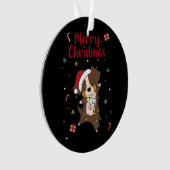 Australian Shepherd Merry Christmas Winter (devant)