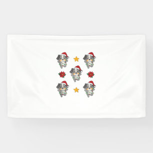 Australian Shepherd Merry Christmas Winter Dogs CH Spandoek