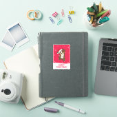 Australian Shepherd Merry Winter Sticker (iPad Cover)