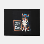 Australian Shepherd Mijn hond denkt dat ik cool be Deurmat (Voorkant)