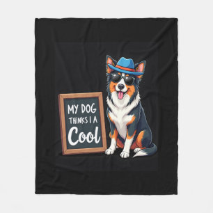 Australian Shepherd Mijn Hond Denkt Dat Ik Cool Be Fleece Deken