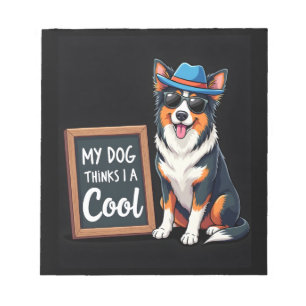 Australian Shepherd Mijn Hond Denkt Dat Ik Cool Be Notitieblok